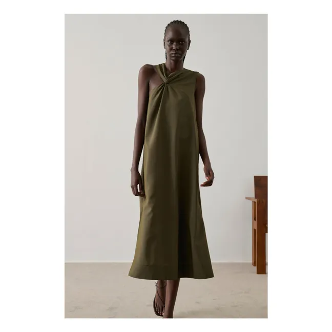 Robe Emna | Vert kaki