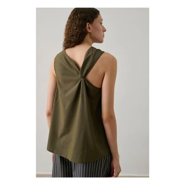 Top Enora | Verde Kaki