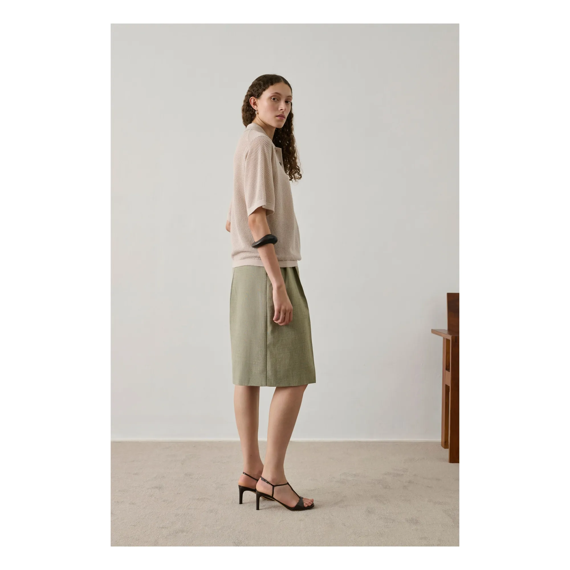Sandales Cecilie Cuir | Marron- Image produit n°2