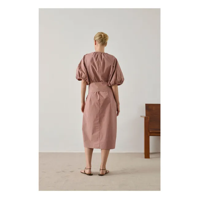 Rosalie Leder Sandalen | Braun