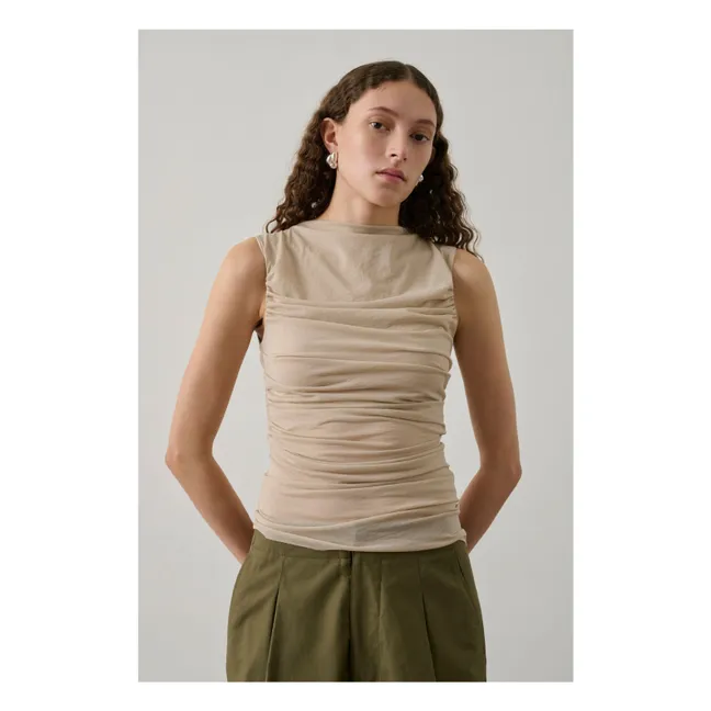 T-shirt Irina Coton | Mastic