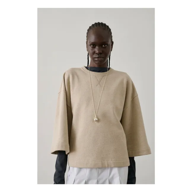 Sweat Iksan | Beige chiné