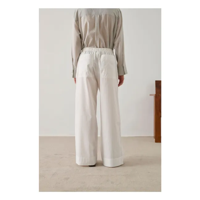 Pantalon Hugues | Blanc cassé