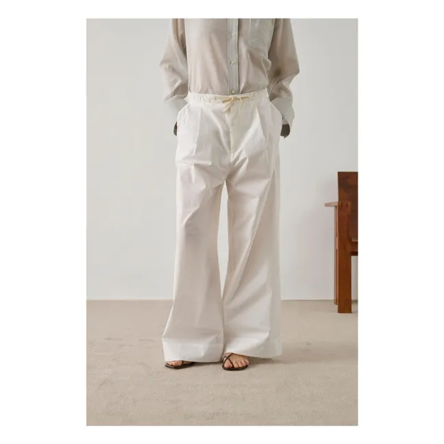 Pantalones Hugues | Blanco Roto