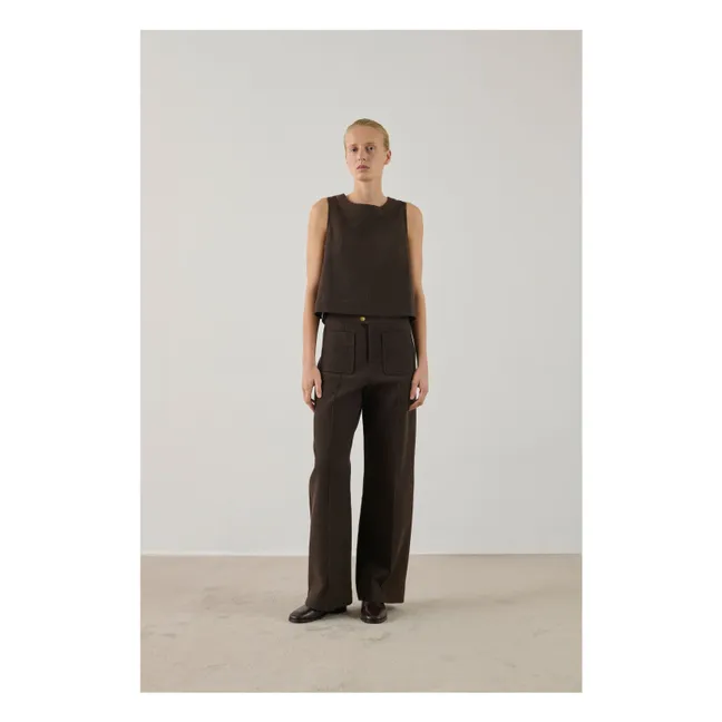 Pantalon Harry | Chocolat