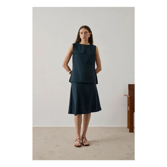 Gali skirt | Petrol blue