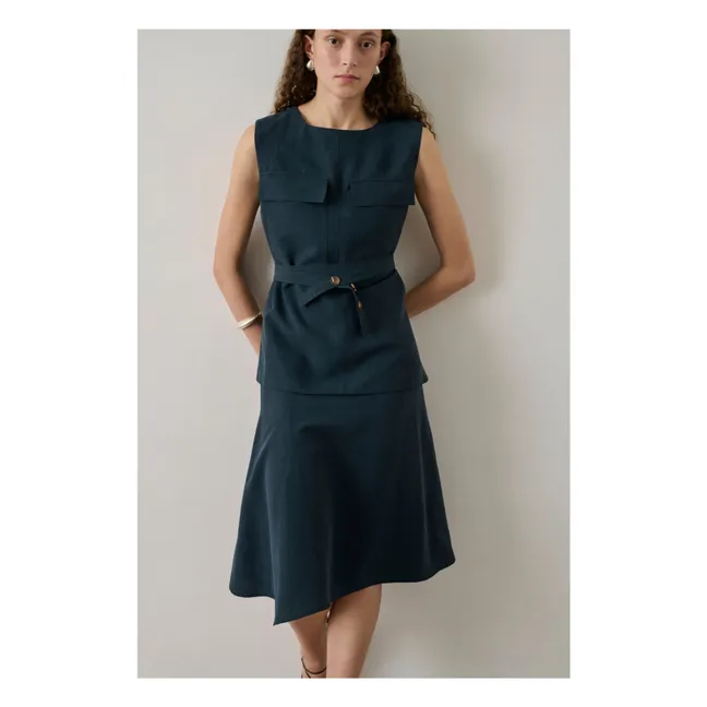 Gali skirt | Petrol blue