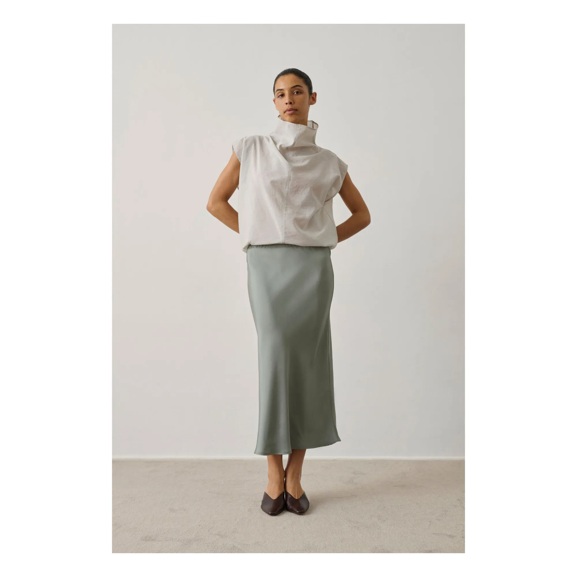 Jupe Fever | Vert d'eau- Image produit n°2