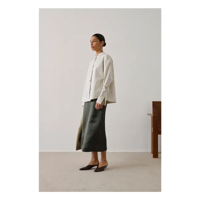 Blouse Idesia Coton | Ecru