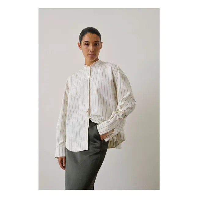Blouse Idesia Coton | Ecru