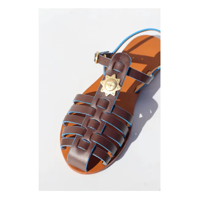 Sandalias Gloria Sun Fisherman | Marrón oscuro