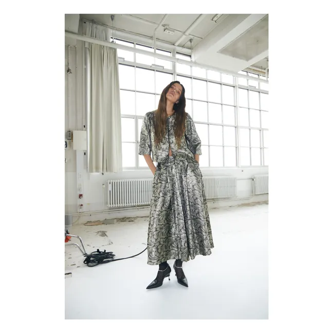 Blouse Trine | Argenté