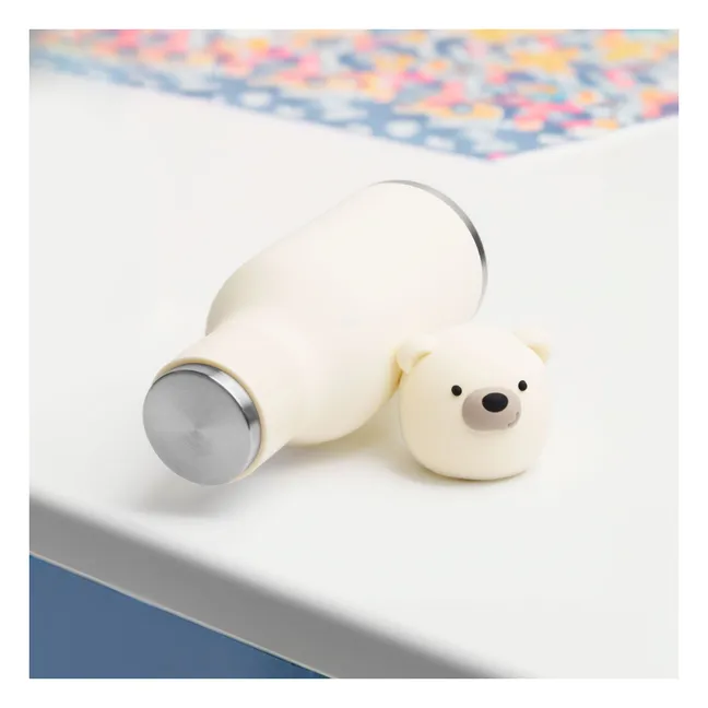 Gourde en inox Ours Blanc