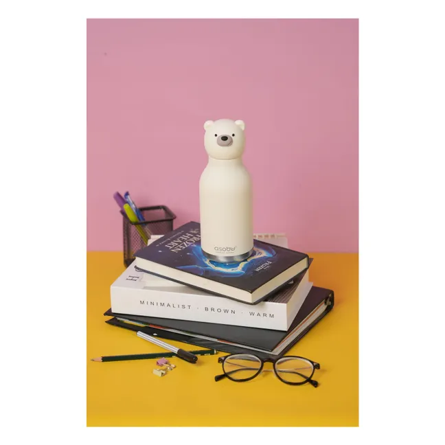 Gourde en inox Ours Blanc