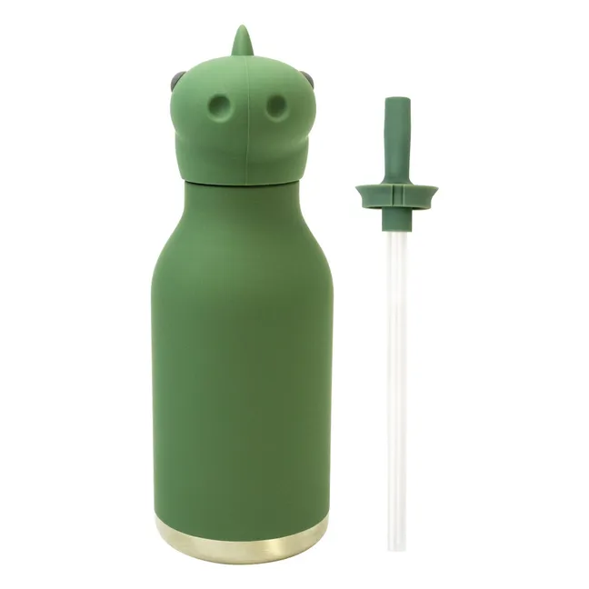 Gourde en inox Dinosaure | Vert
