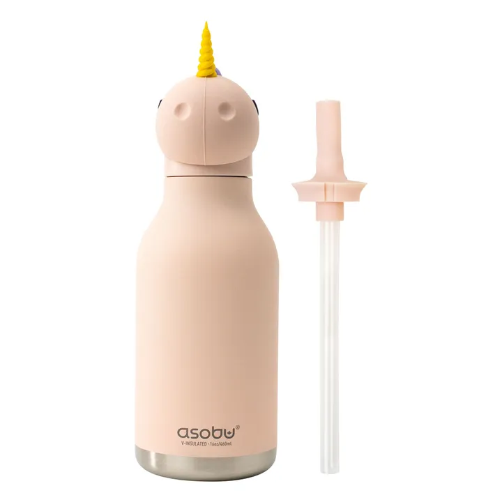 Gourde en inox Licorne | Rose pâle- Image produit n°7