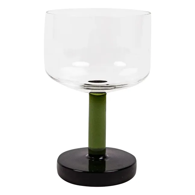 Rio wine glasses - Set of 6 | Green
