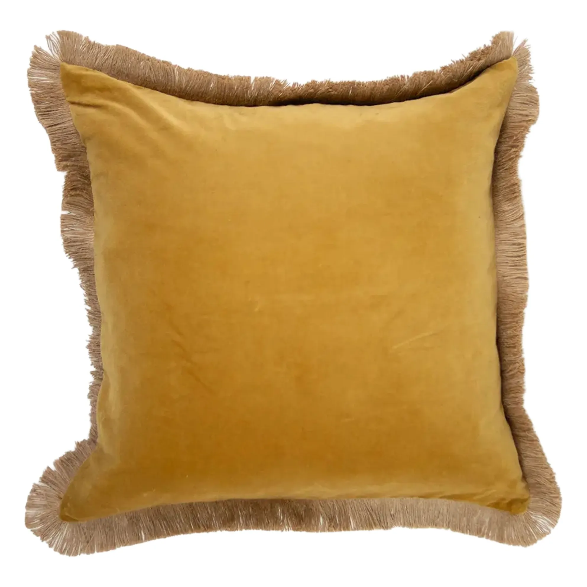 Olsson & Jensen Mustard Julie Velvet Cushion Cover