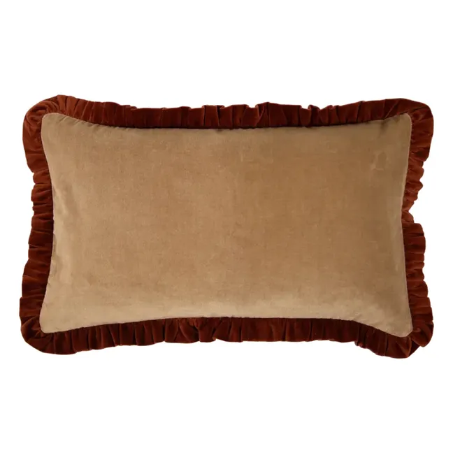 Housse de coussin en velours Doris