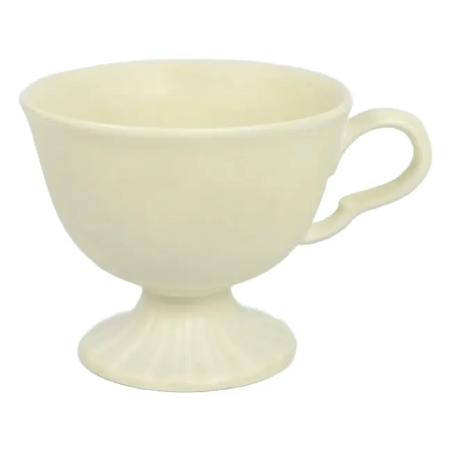 Tazas de porcelana Yang - Juego de 4 | Crema
