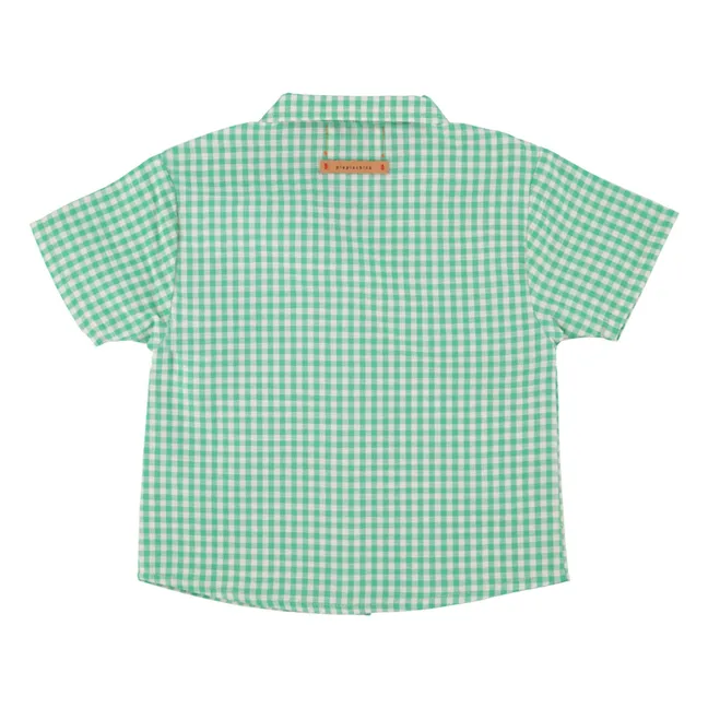Camisa de algodón orgánico | Turquoise