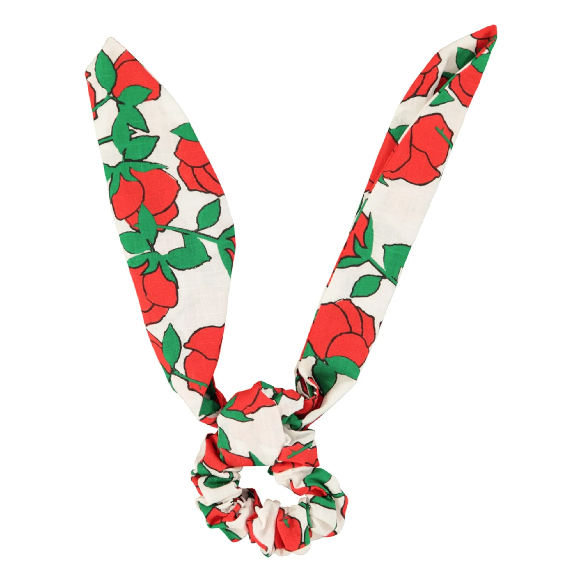 Chouchou Fleuri | Blanc- Image produit n°0