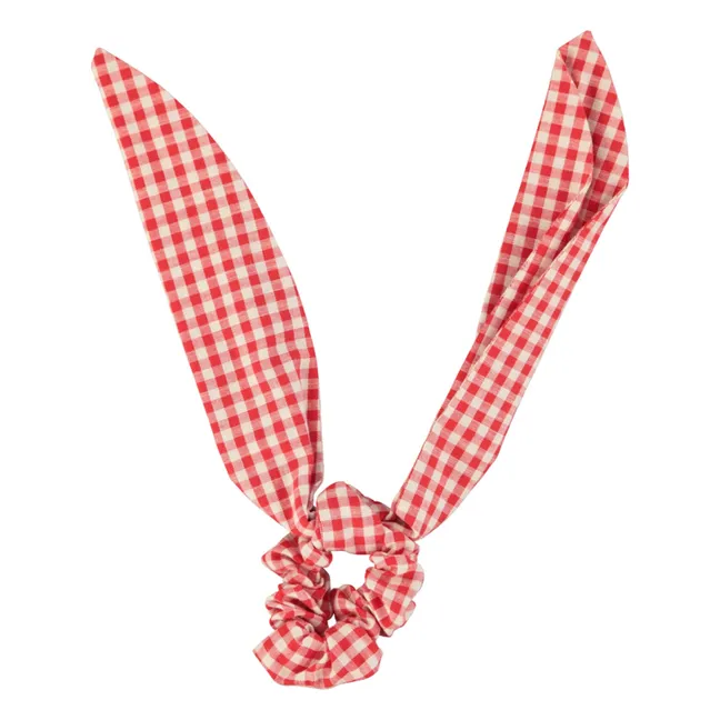 Chouchou Vichy Coton Bio | Rouge