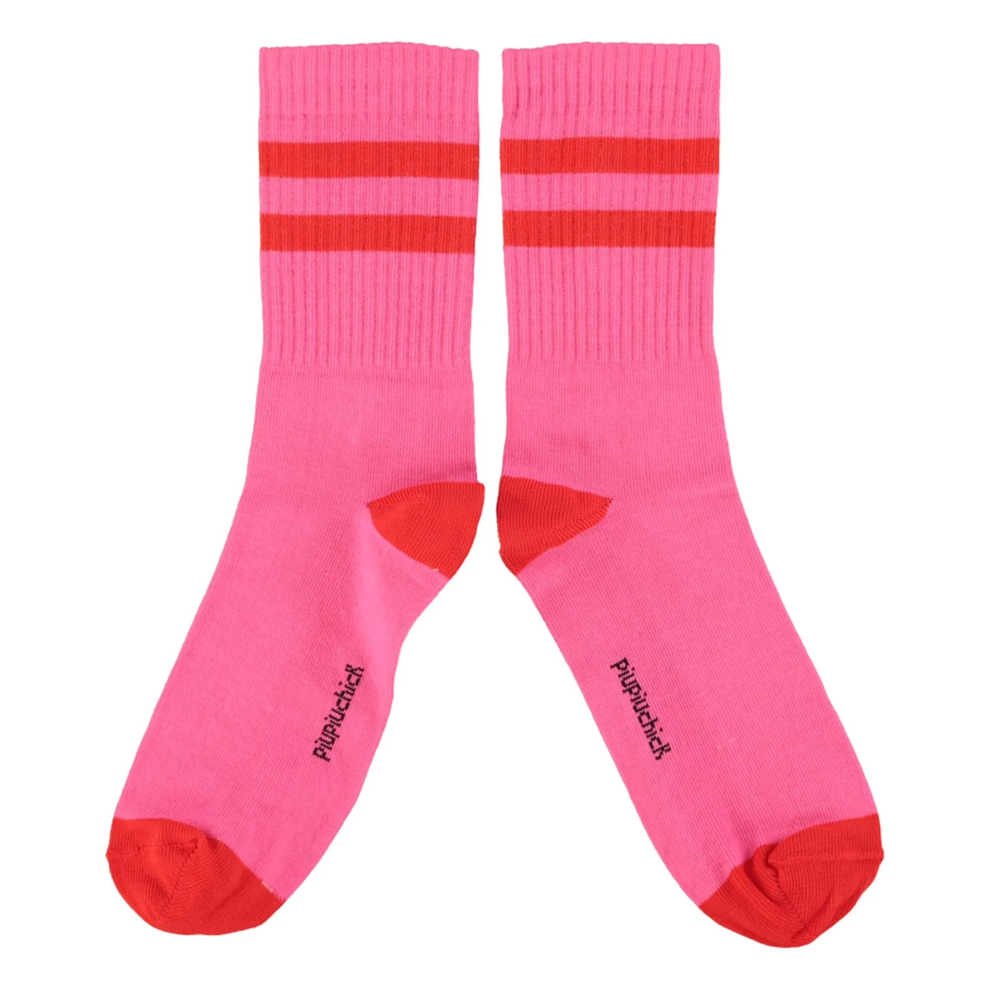 Chaussettes Rayées | Rose- Image produit n°0