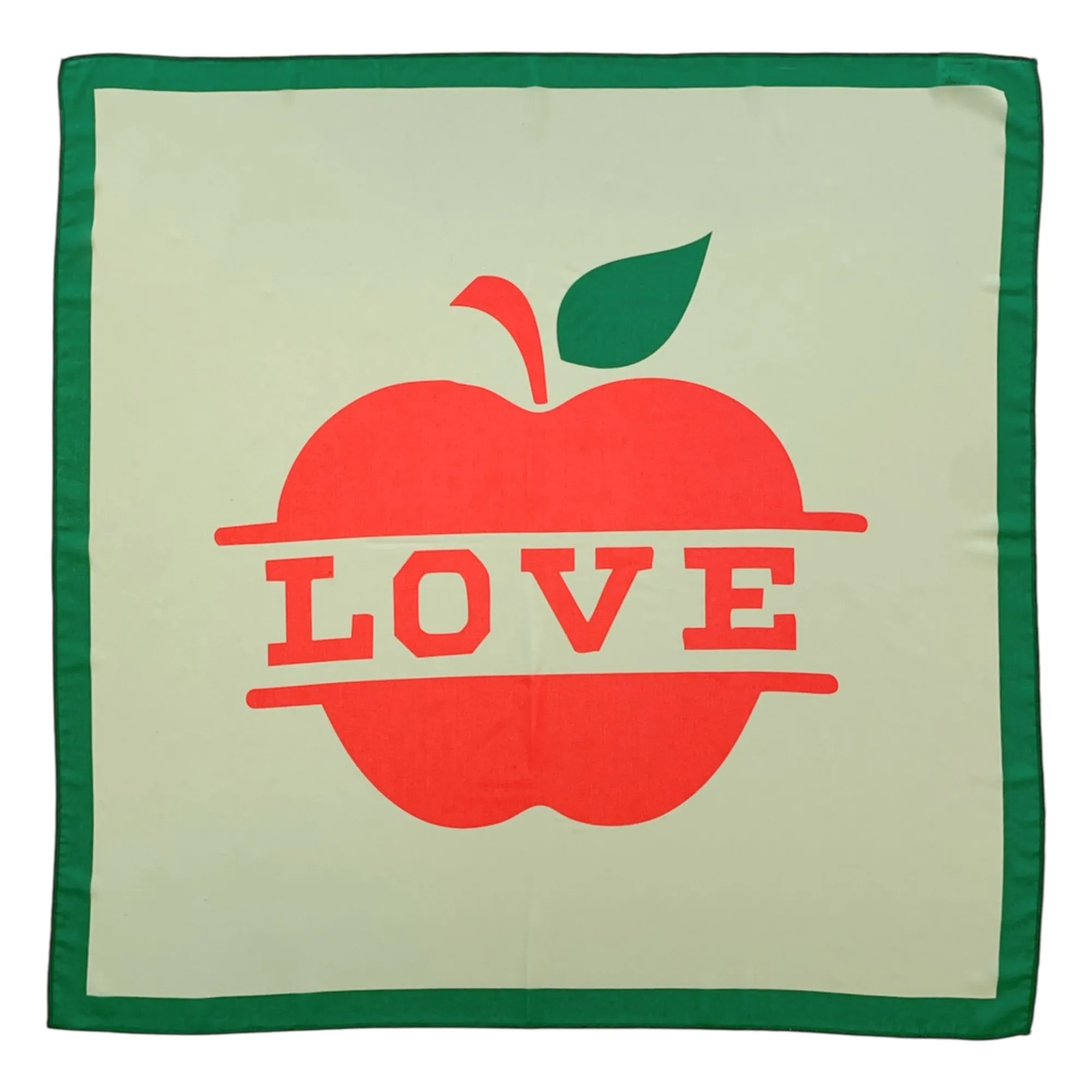 Foulard Love | Olive- Image produit n°0