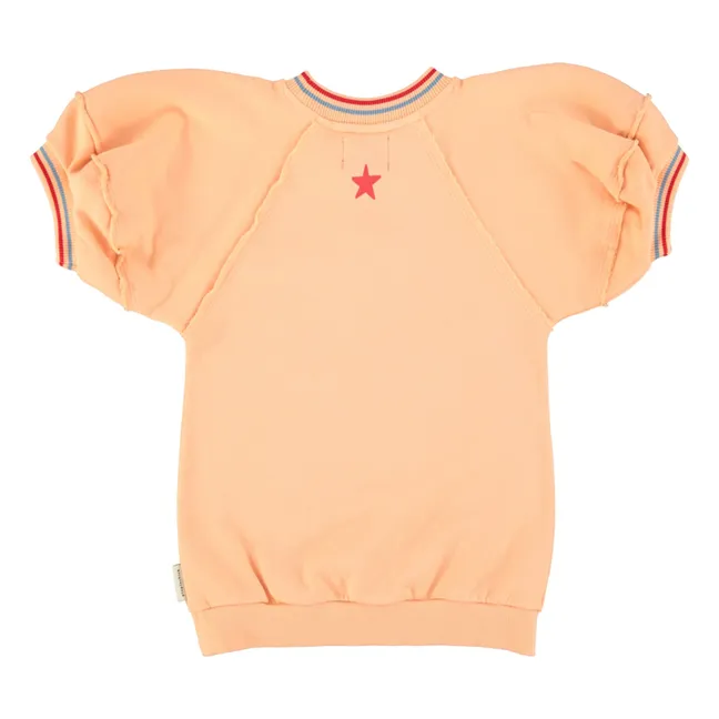 Sweat Dress Piupiuchick Est 2012 Organic Cotton | Peach