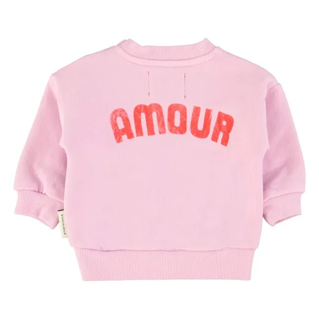 Sweat Amour Coton Bio | Rose