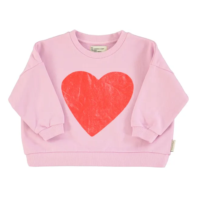 Sweat Amour Coton Bio | Rose
