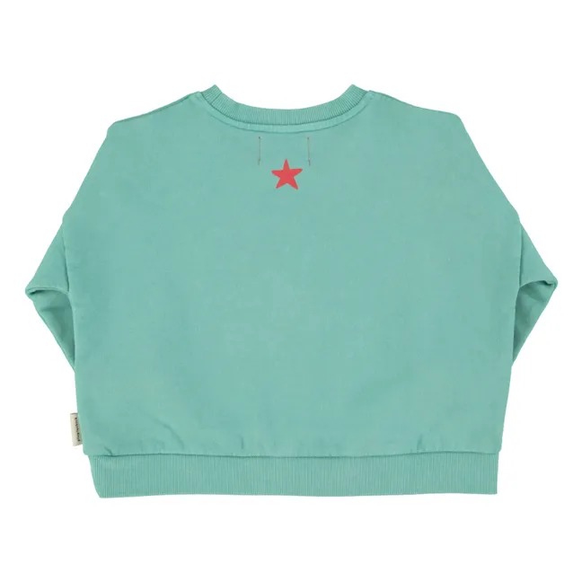 Sweat Peace Coton Bio | Turquoise