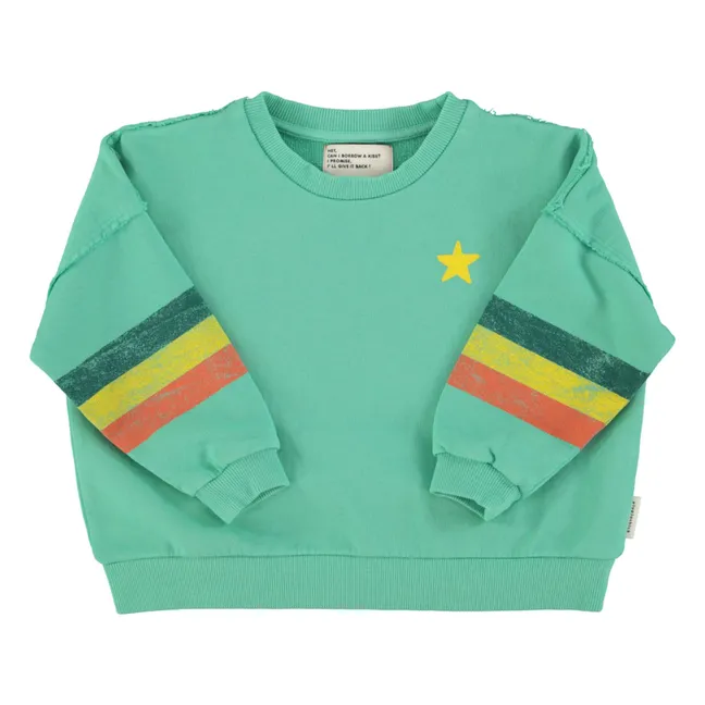 Striped Sweat Organic Cotton | Green