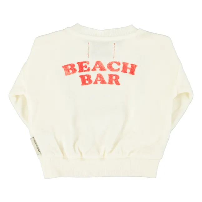 Sweat Glace Eponge Coton Bio | Ecru