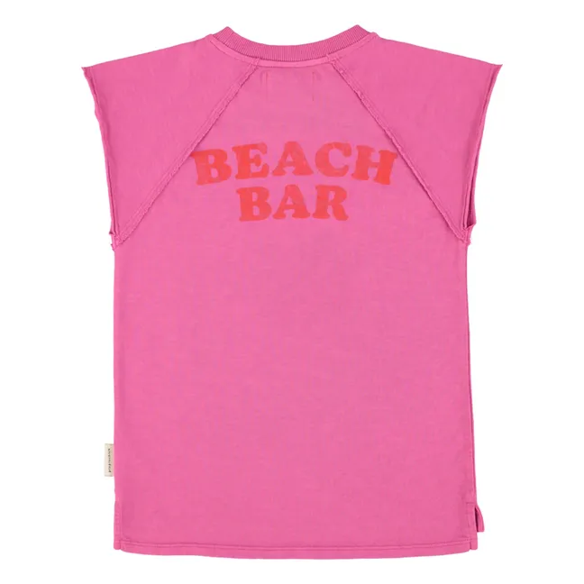 Vestido camiseta Glace | Rosa Fushia