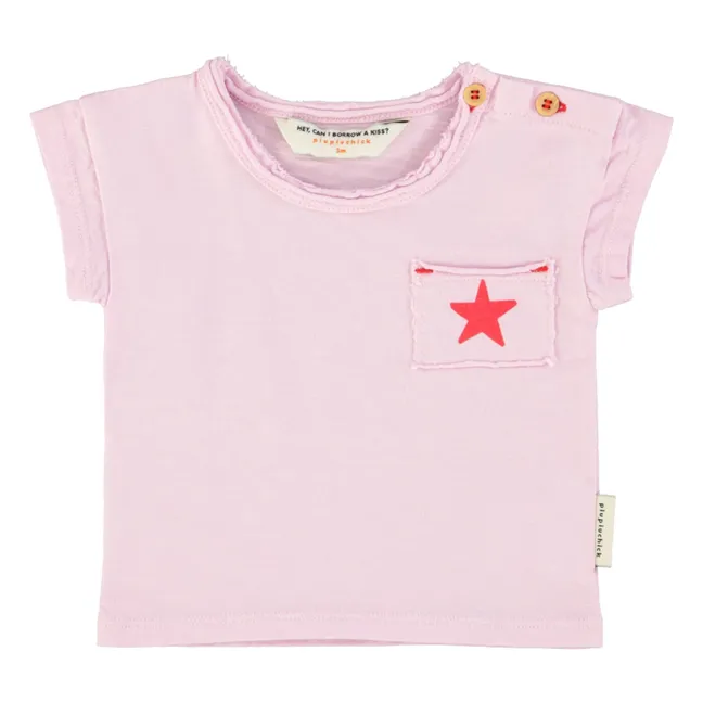 Camiseta Letra A | Lila