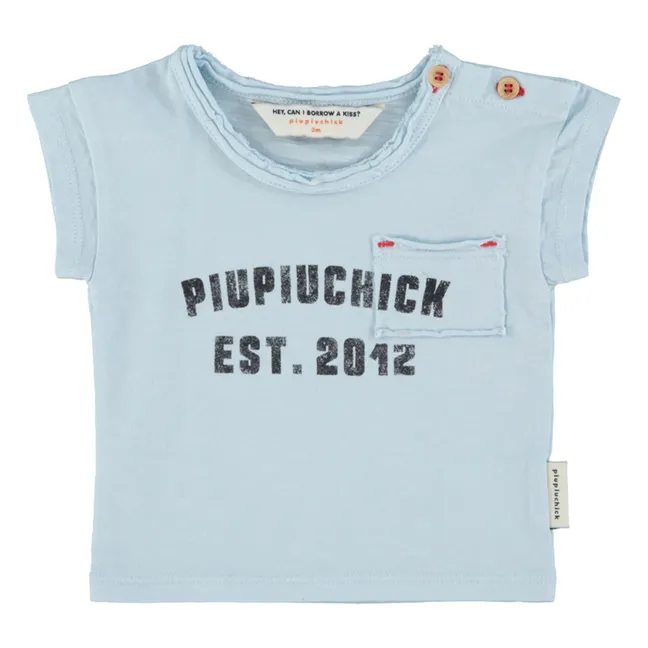 Piupiuchick Est 2012 T-shirt | Light blue