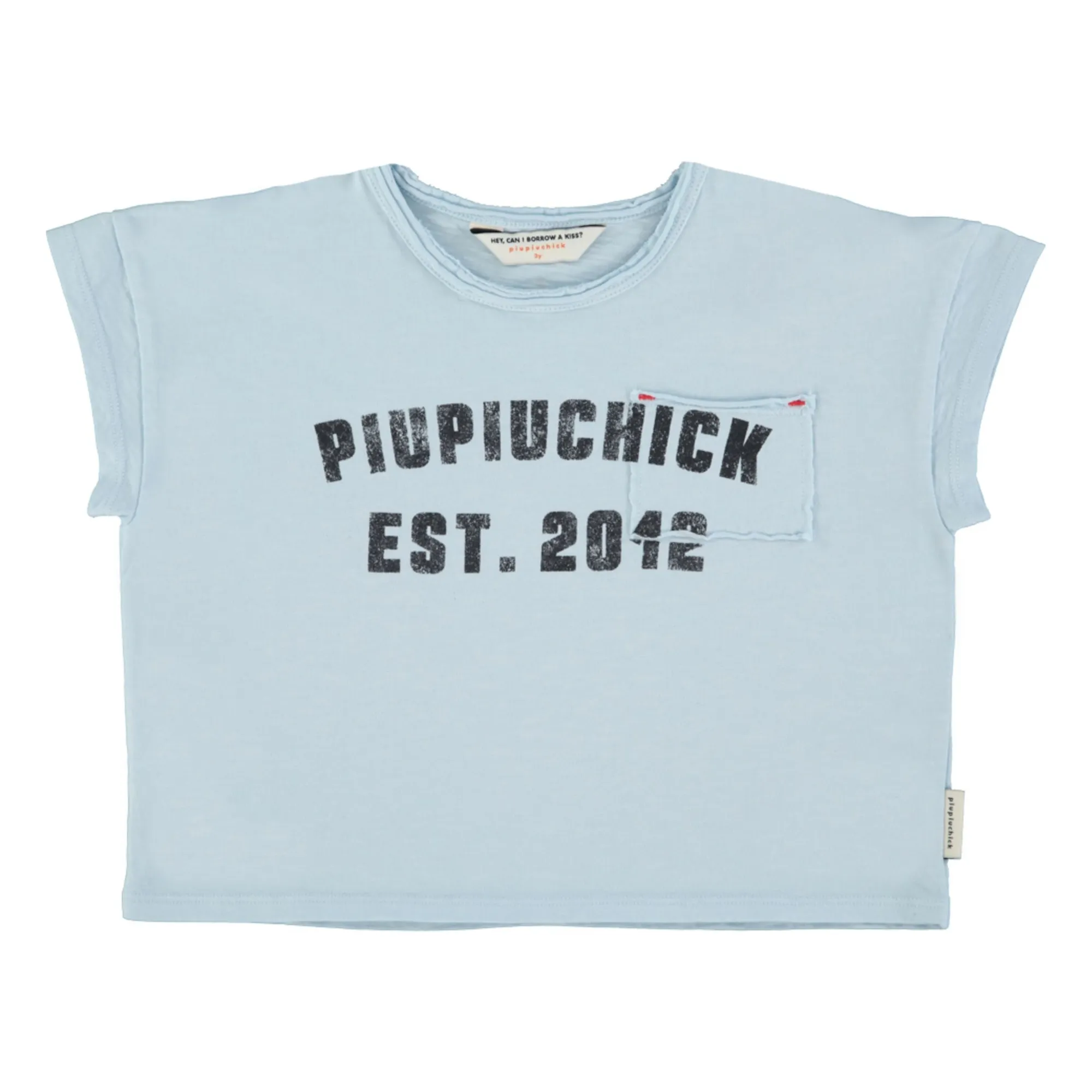 T-shirt Piupiuchick Est 2012 | Bleu ciel- Image produit n°0