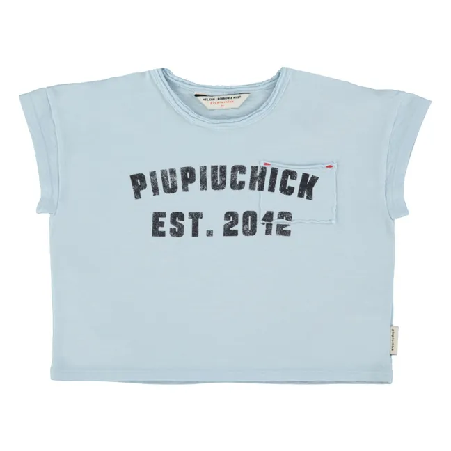 T-shirt Piupiuchick Est 2012 | Bleu ciel