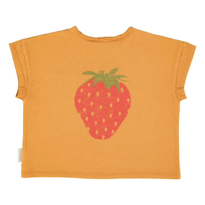 T-shirt Fraise | Camel- Image produit n°0