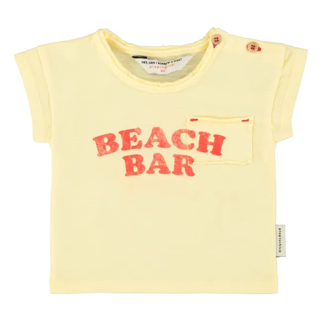 Beach Bar T-shirt | Yellow