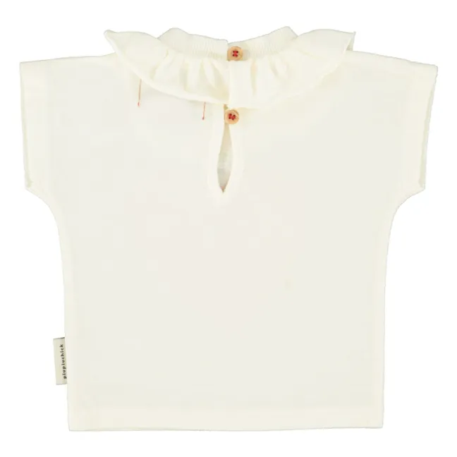 Heart T-shirt | Ecru