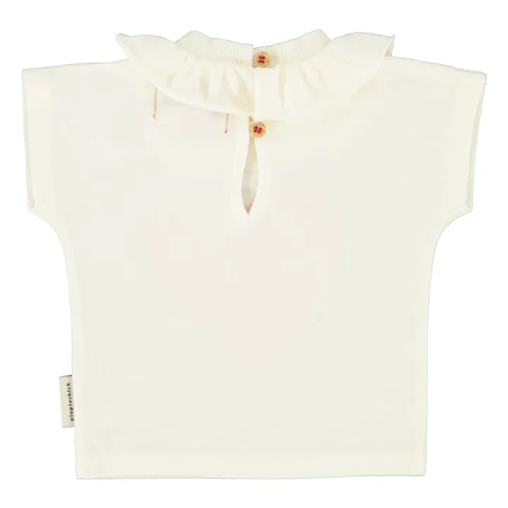 T-shirt Cœur | Ecru- Image produit n°6