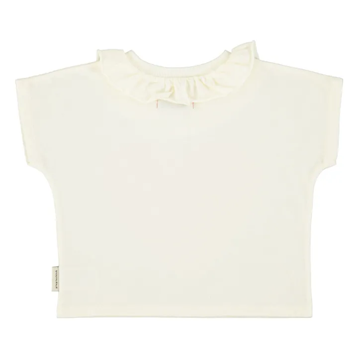 T-shirt Cœur | Ecru- Image produit n°4