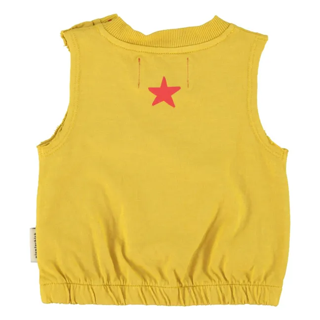 Love Elastic Top | Mustard