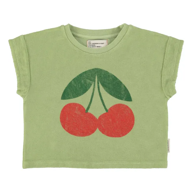 Ma Chérie Organic Cotton Sponge T-shirt | Olive