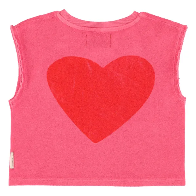 Love Organic Cotton Sponge Top | Fuchsia