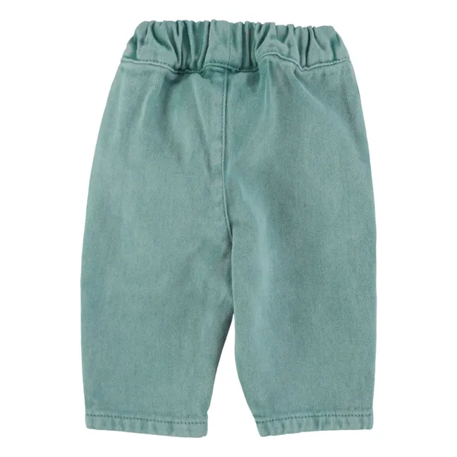 Jean Droit Bébé | Vert