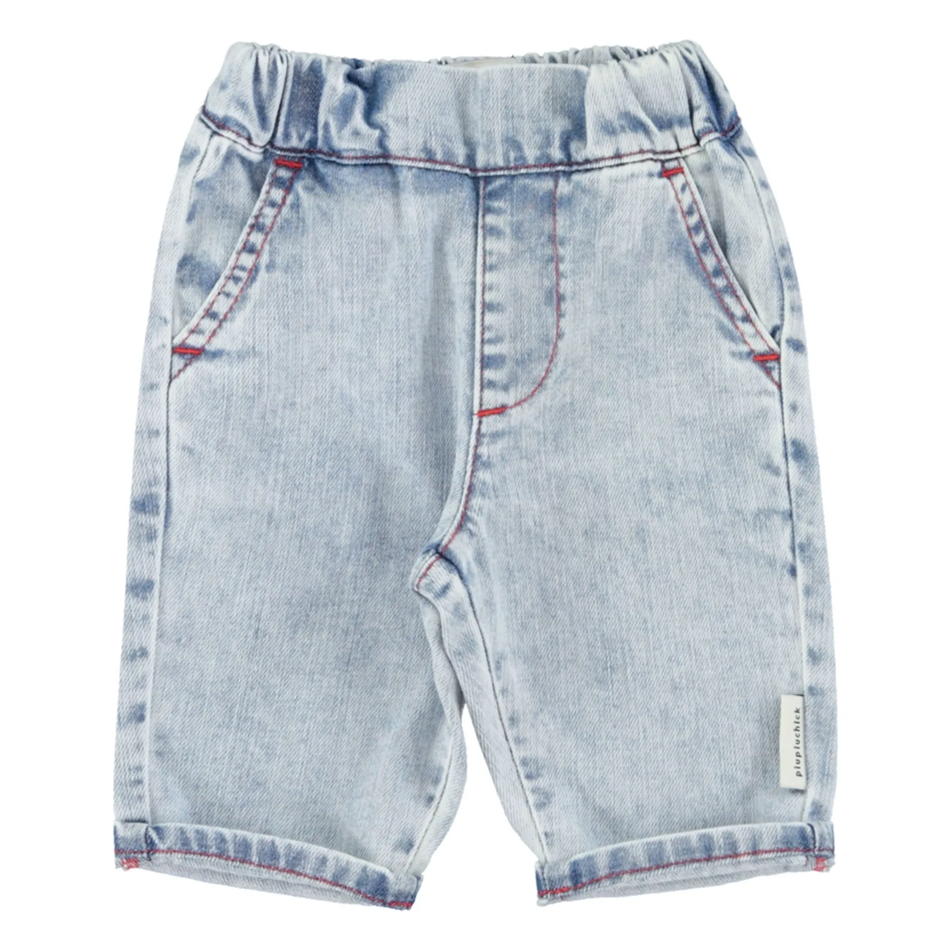 Jean Droit Bébé | Bleu délavé- Image produit n°0